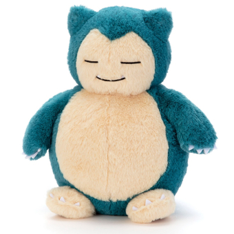 Officiële Pokemon knuffel Snorlax KutaKutaTatta 25cm Takara tomy (Medium)